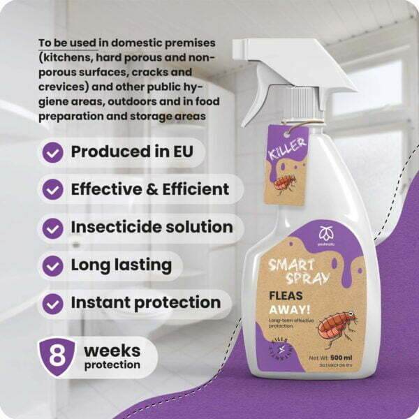 Smart Spray Fleas Away!