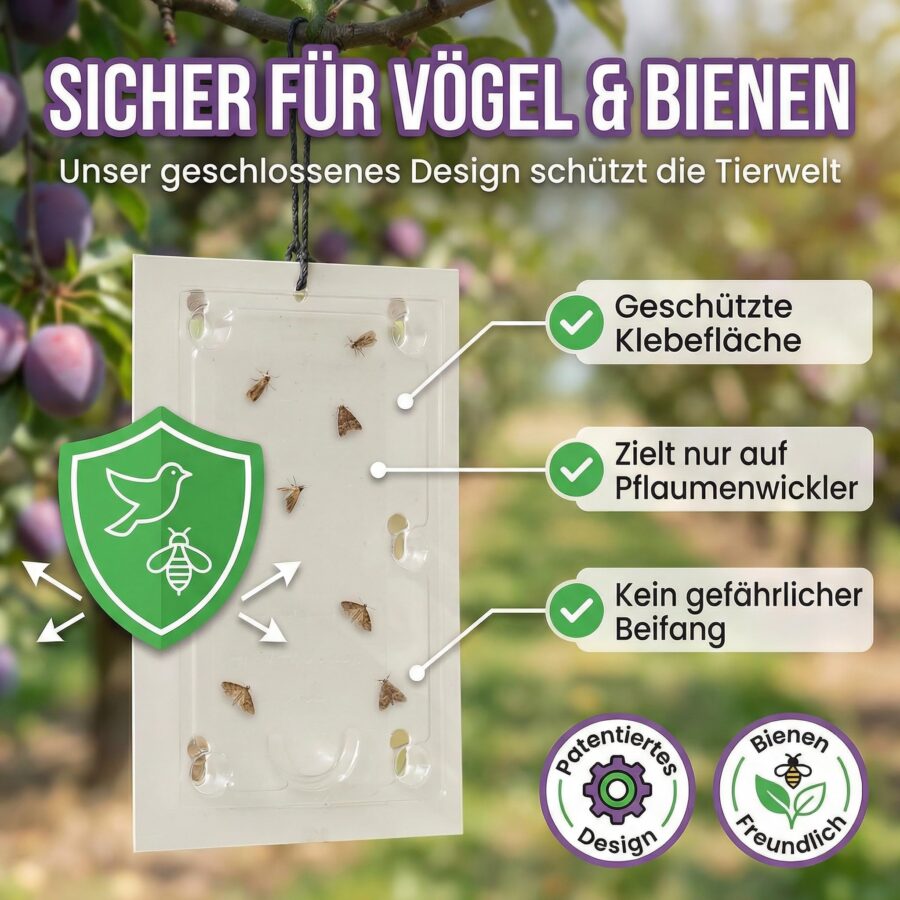 Pflaumenwickler-Falle × 3 – 3