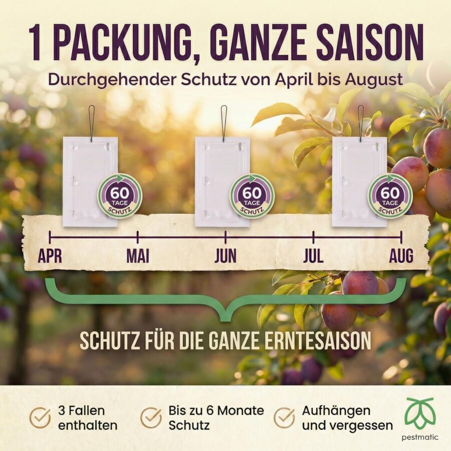 Pflaumenwickler-Falle × 3 – 5