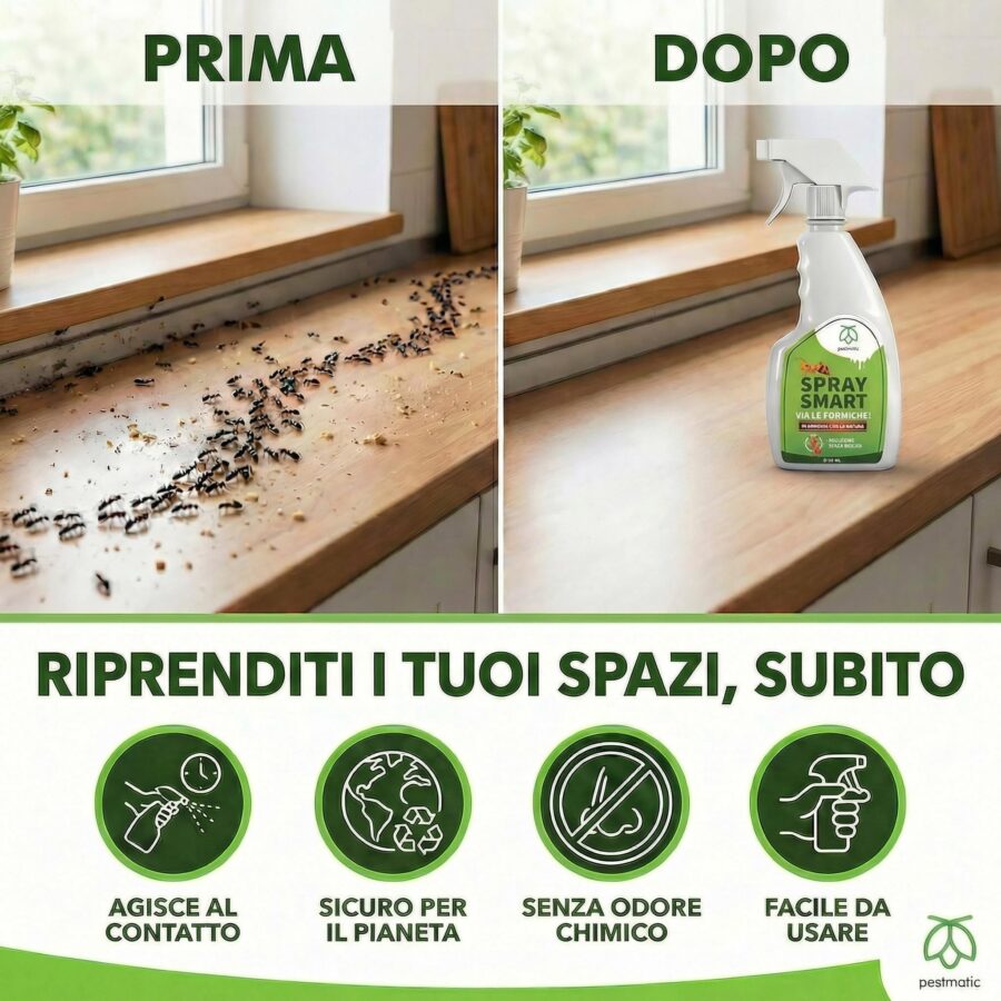Smart Spray Anti Formiche 500 ml – 7
