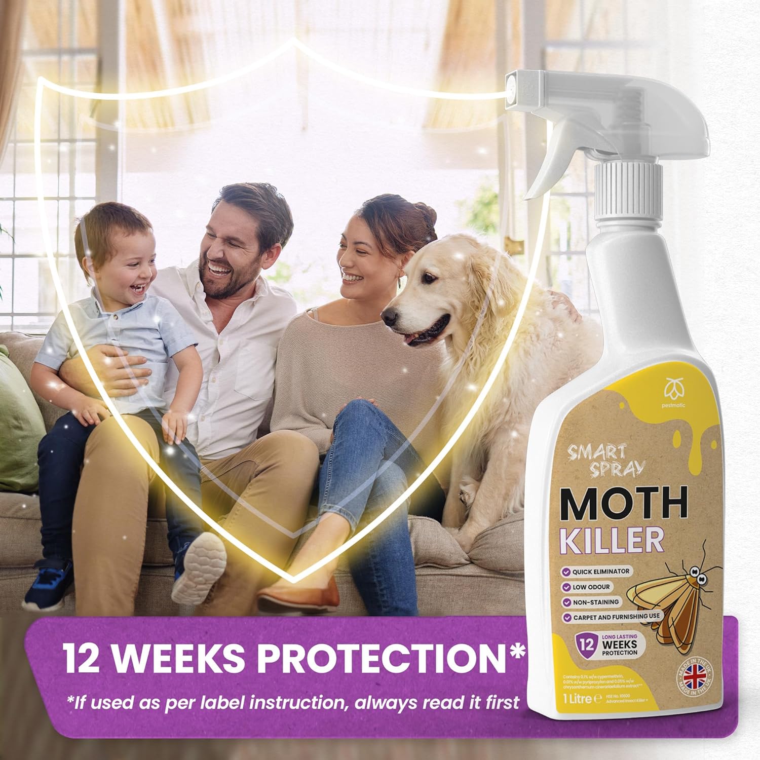4 ThePestmatic.com - Smart Spray MOTHS Away!
