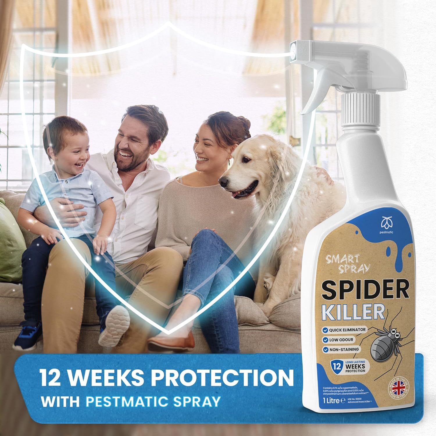 5 ThePestmatic.com - Smart Spray SPIDERS Away!
