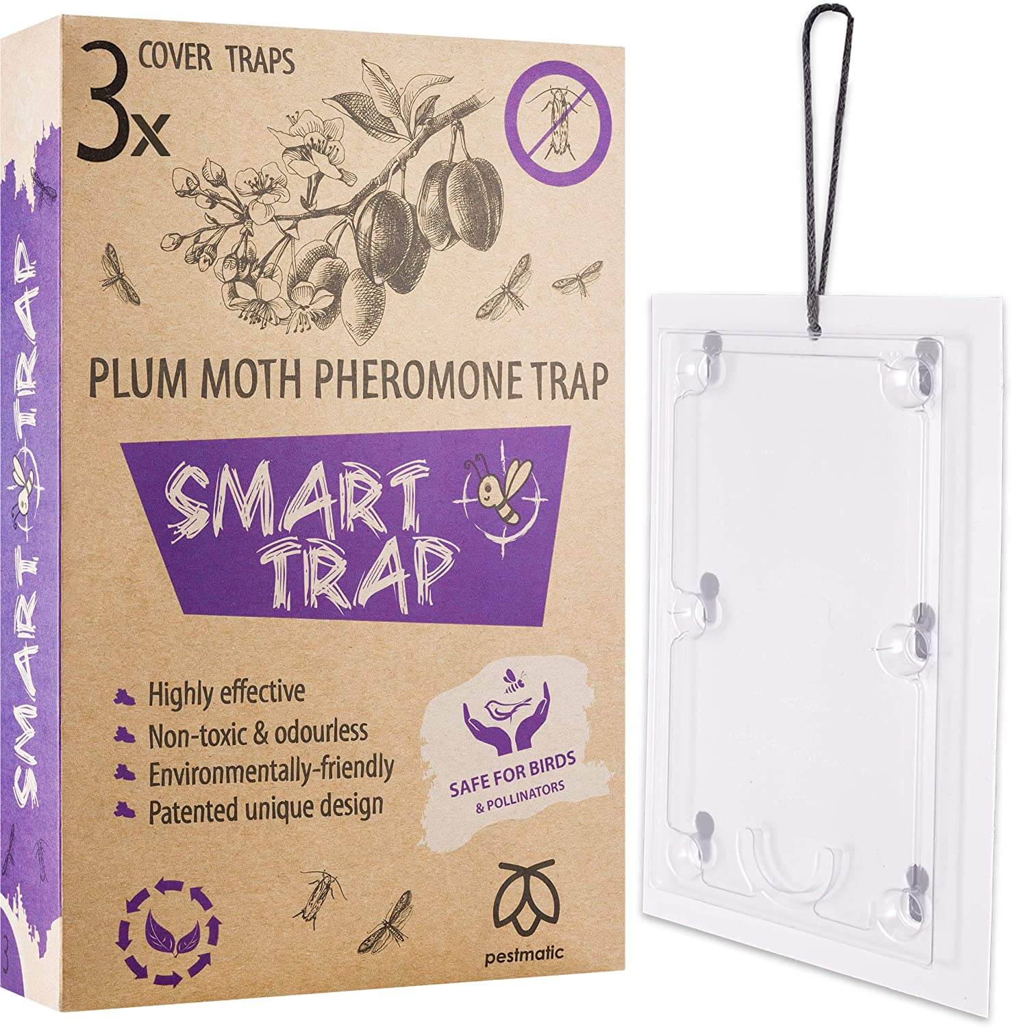 Plum moth traps Pestmatic Plum Moth Trap, plum moth traps for fruit trees